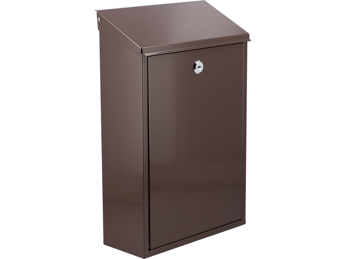 Brievenbus 400X250X100MM - Bruin