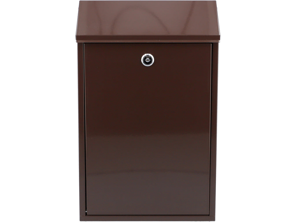 Brievenbus 400X250X100MM - Bruin