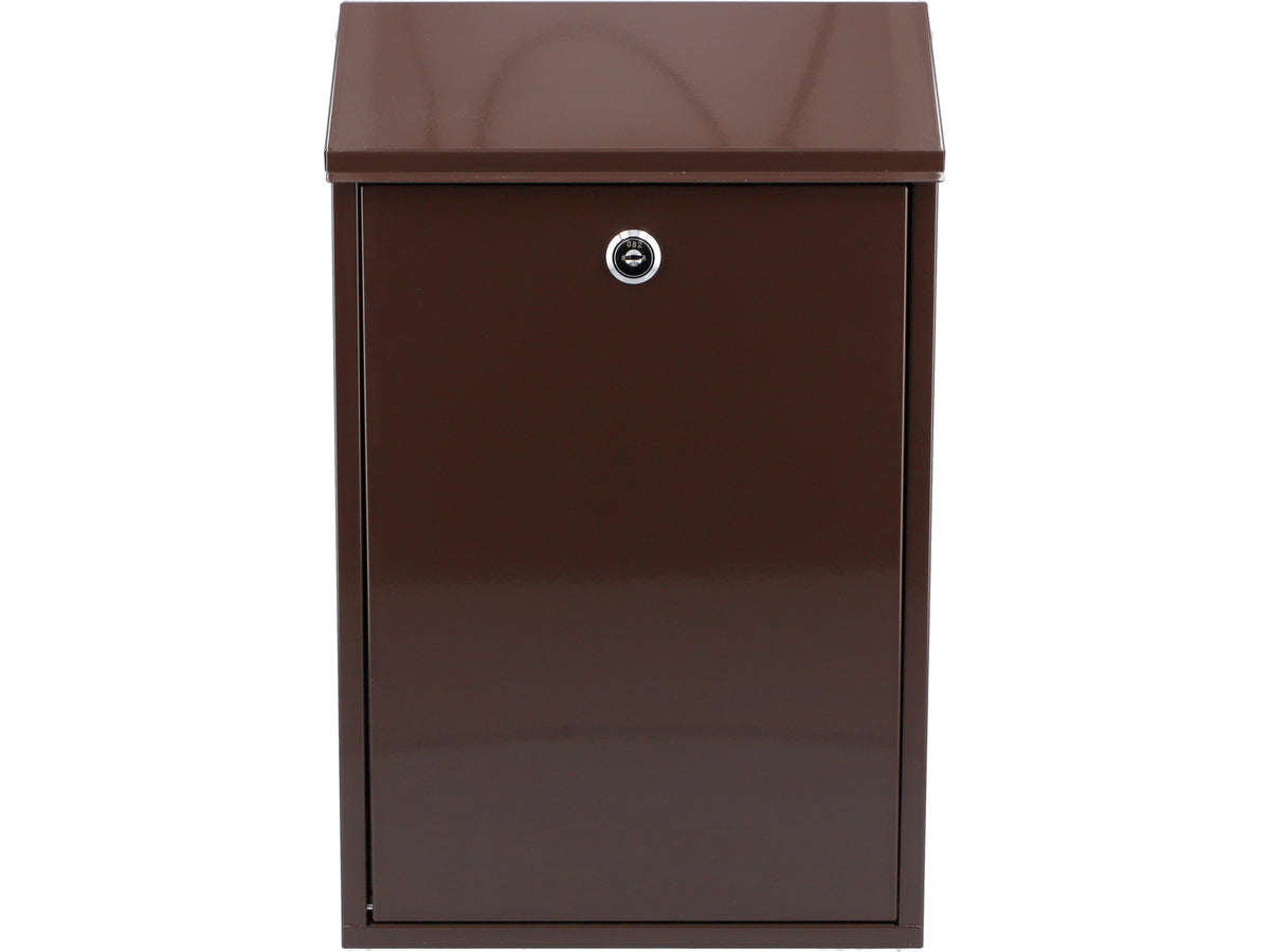 Brievenbus 400X250X100MM - Bruin