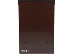 Brievenbus 400X250X100MM - Bruin