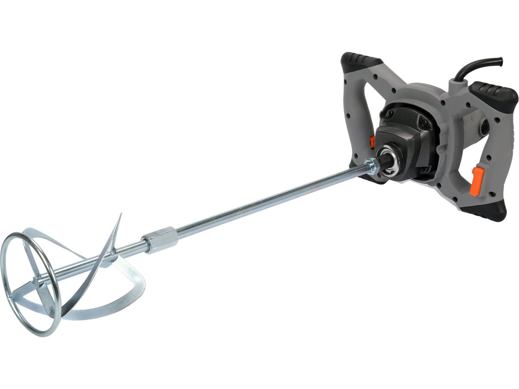 Menger Voor Mortel 850W (M14; 0-900 Rpm) Met Twee Mengtuigen In De Set