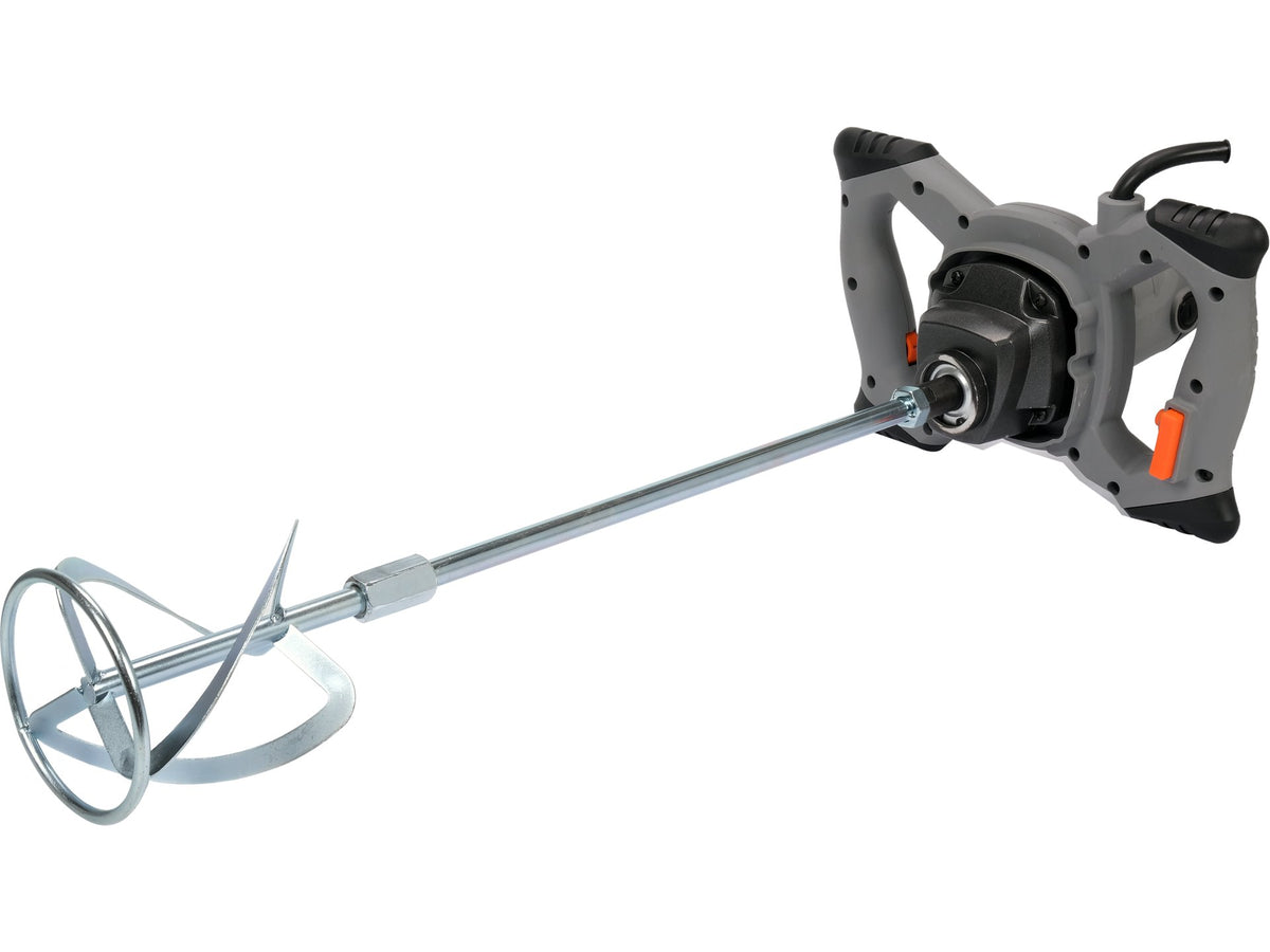 Menger Voor Mortel 850W (M14; 0-900 Rpm) Met Twee Mengtuigen In De Set