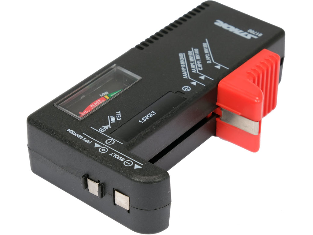 Batterijtester 1,5V En 9V Alle Types