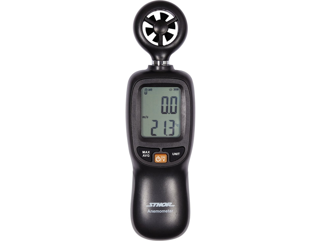 Windsnelheid En Omgevingstemperatuurmeter