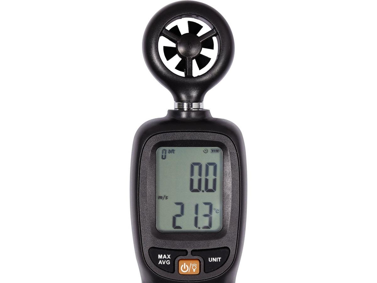 Windsnelheid En Omgevingstemperatuurmeter