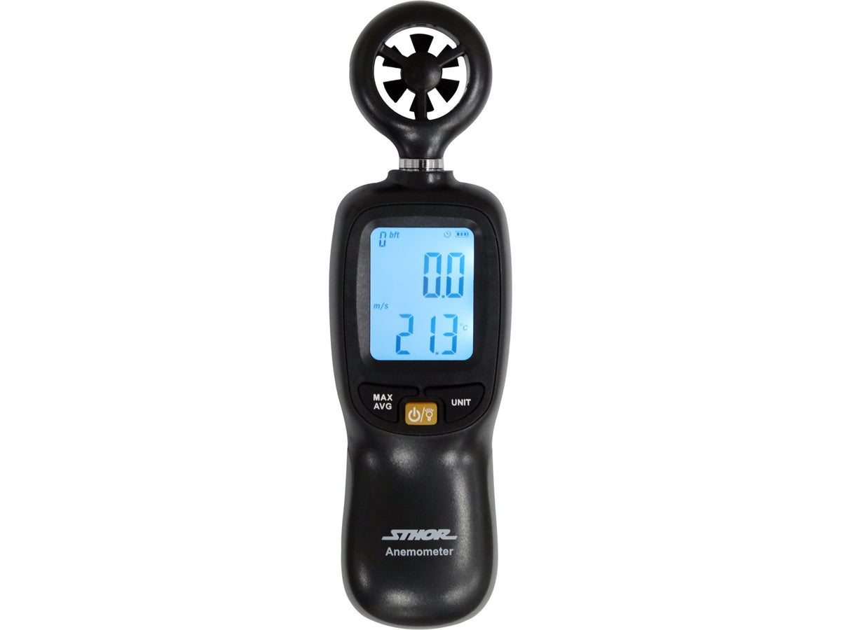 Windsnelheid En Omgevingstemperatuurmeter
