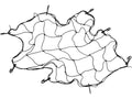 Koffernet Met 8 Haken/Afmeting 90X90CM