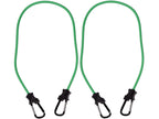 Elastische Banden Met Crabiner/Twee Stuks 100CM/8MM Aluminium Haken