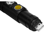Werkplaatslamp Cob LED 3W 300LM, LI-ION 3,7V 600MAH, Aluminium