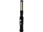 Werkplaatslamp Cob LED 3W 300LM, LI-ION 3,7V 600MAH, Aluminium