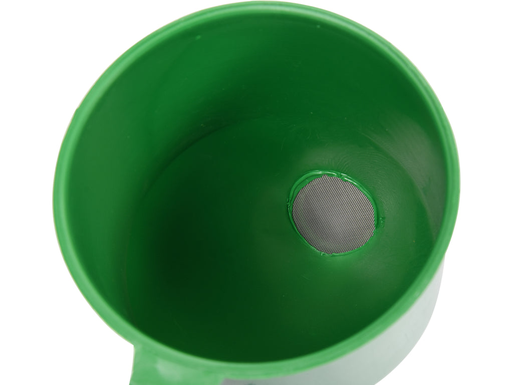 HOEK Trechter MET GROENE ZEEF 130MM