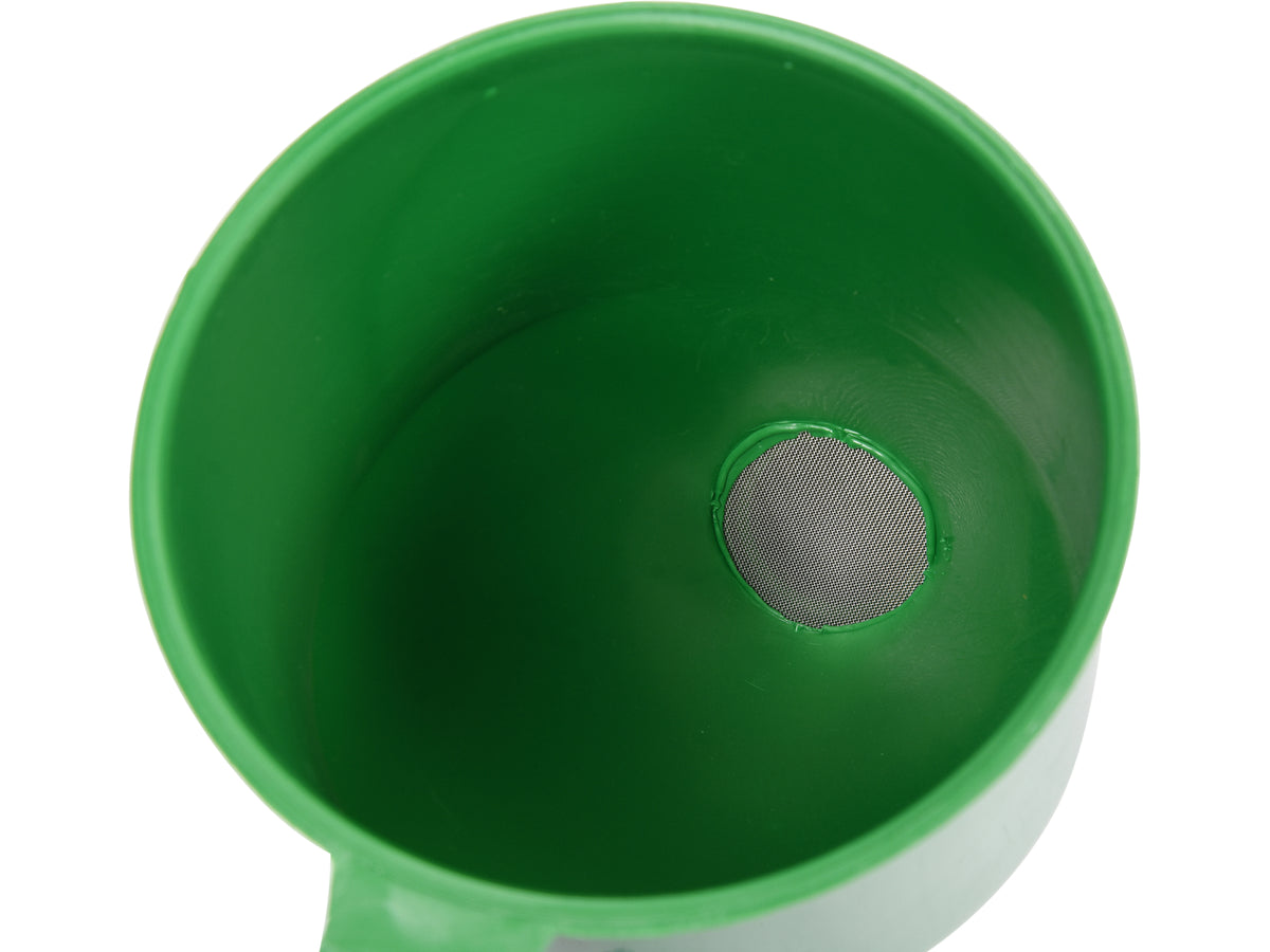 HOEK Trechter MET GROENE ZEEF 130MM