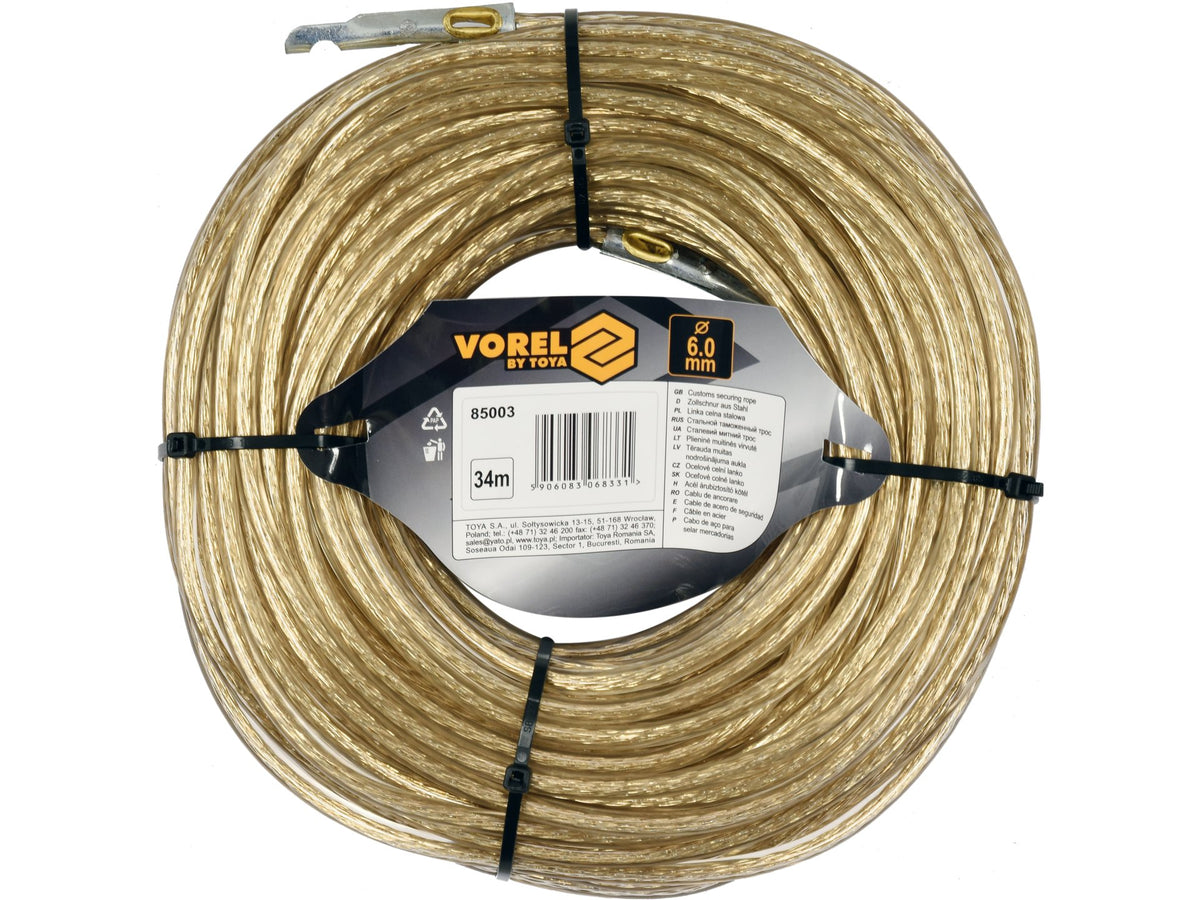 Stalen Aangepaste Kabel