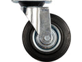 Stuurwiel Met Zwart Rubber 100MM