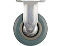 Vast Rubber Met Grijs Rubber 75MM