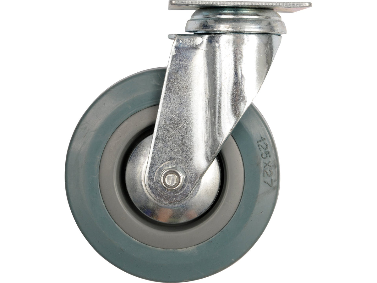 Stuurwiel Met Grijs Rubber 125MM