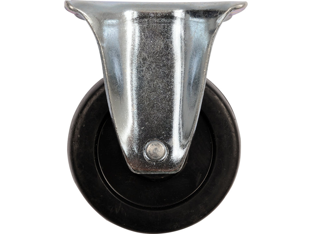 Vast Wiel Met Zwart Rubber 40MM