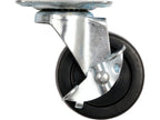 Stuurwiel Met Zwart Rubber Met Rem 65MM