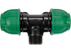 T-stuk PP GZ 32MM X 1/2'' X 32MM