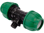 T-stuk PP GZ 32MM X 1/2'' X 32MM