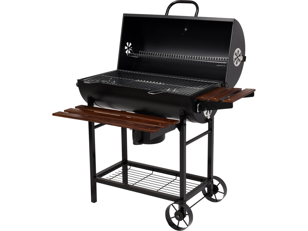 Houtskoolgrill Met Deksel, Rooster 71X34,5CM