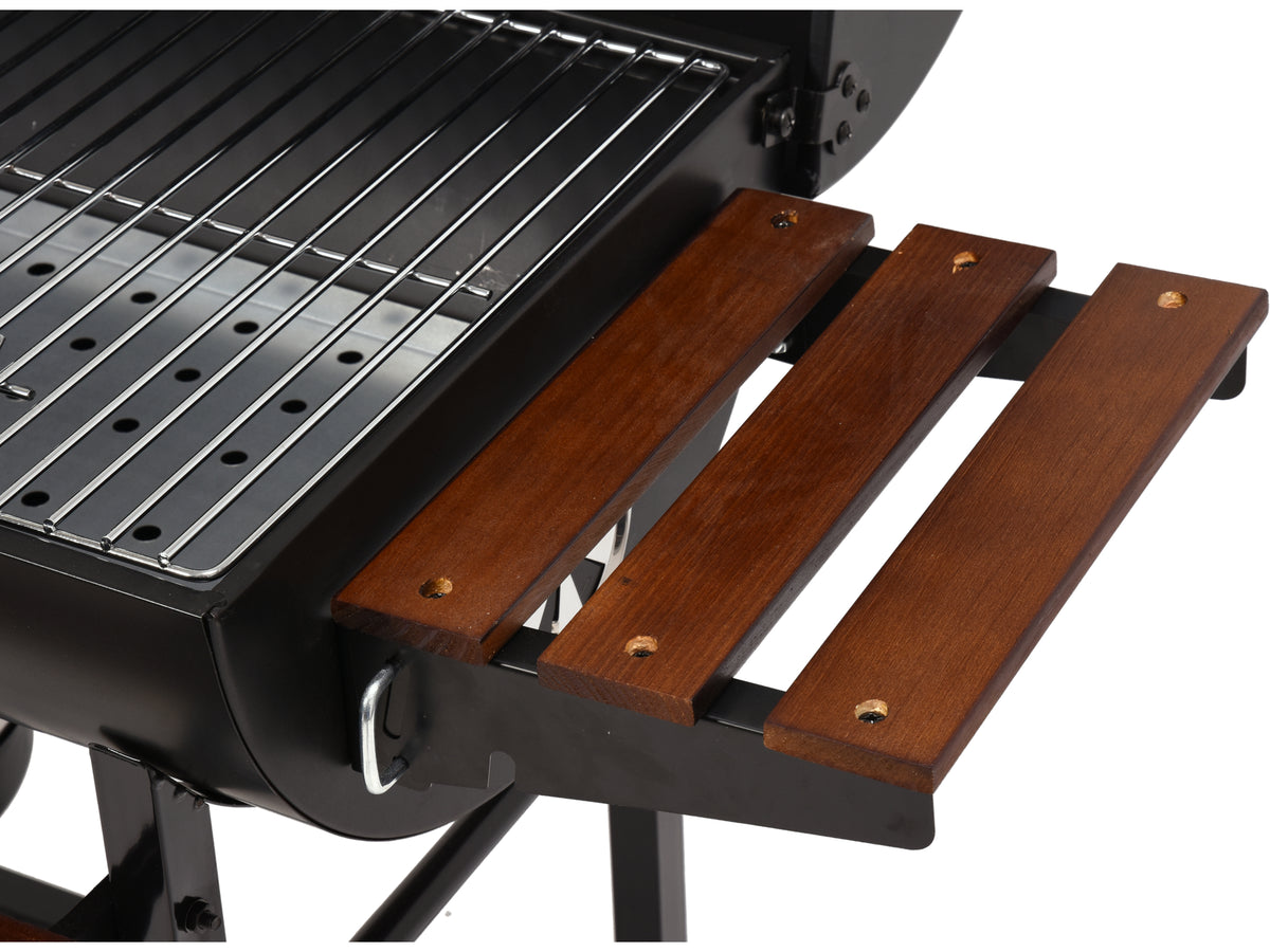 Houtskoolgrill Met Deksel, Rooster 71X34,5CM