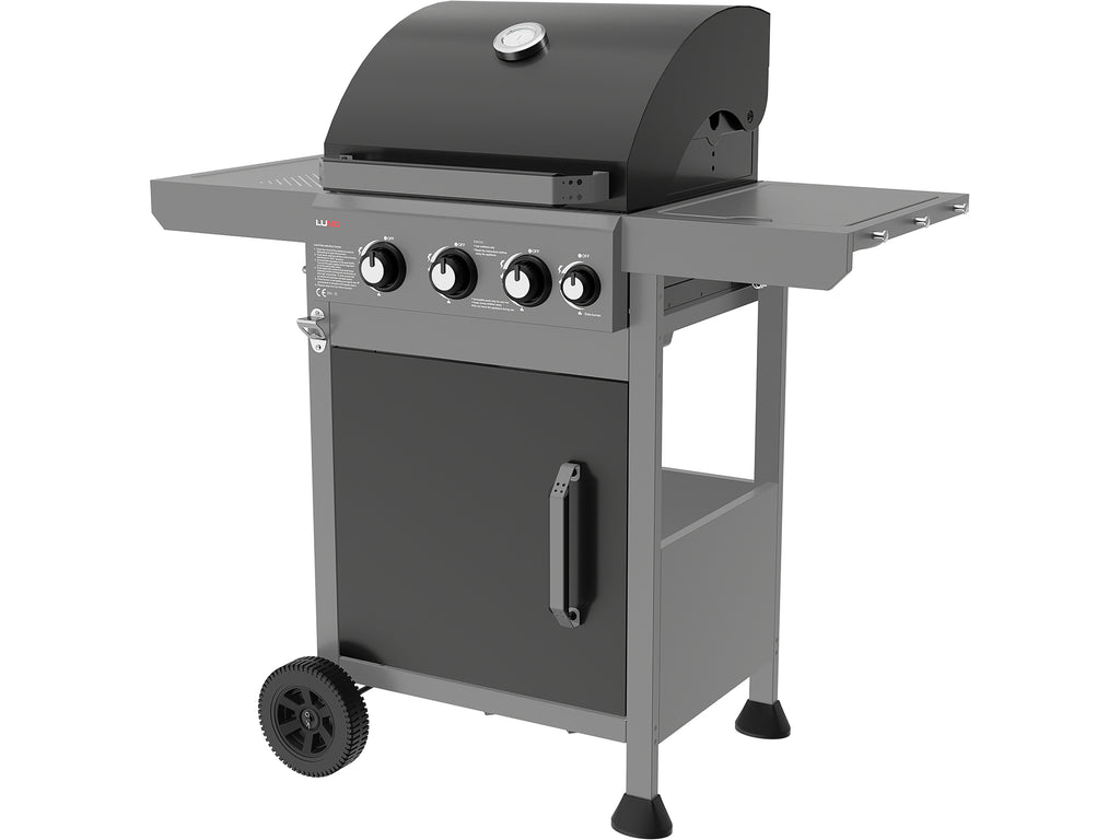Gas Grill 3+1 Cast Iron Grid 11.5KW