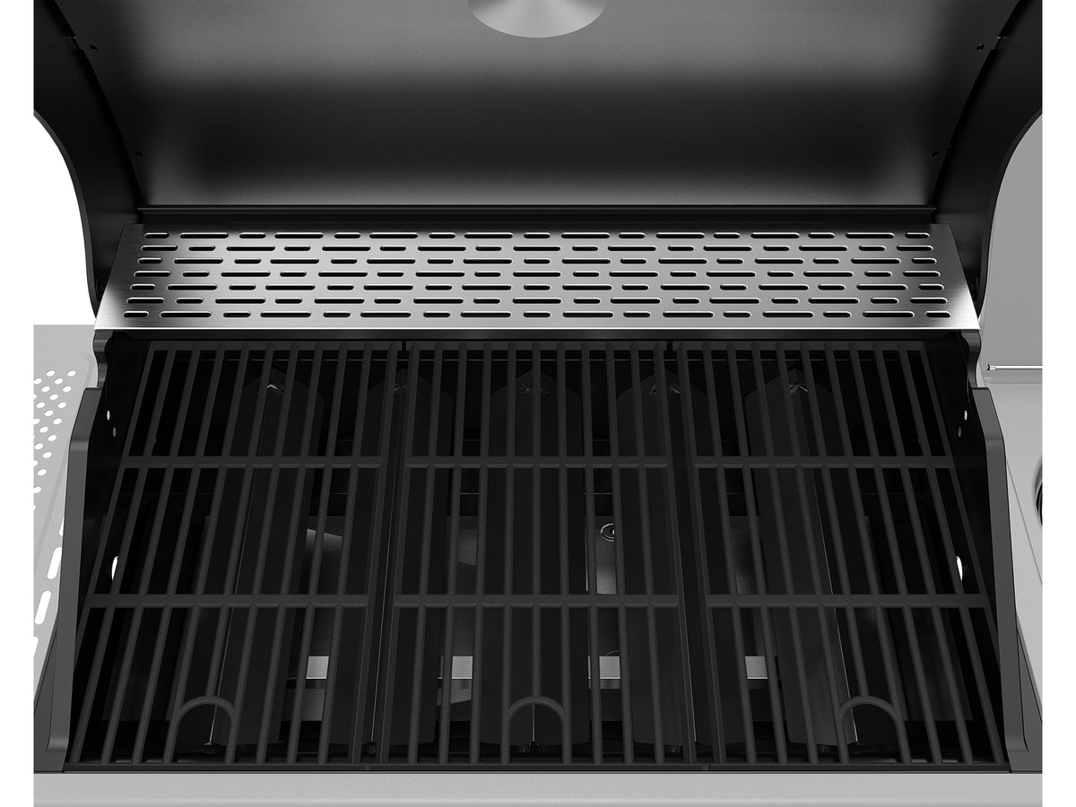 Gas Grill 5+1 Cast Iron Grid 17.5KW
