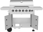Gas Grill 6+1 Cast Iron Grid 20.5KW