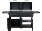 Grill 2IN1, Gas + Houtskool Getorneerd 8,4KW