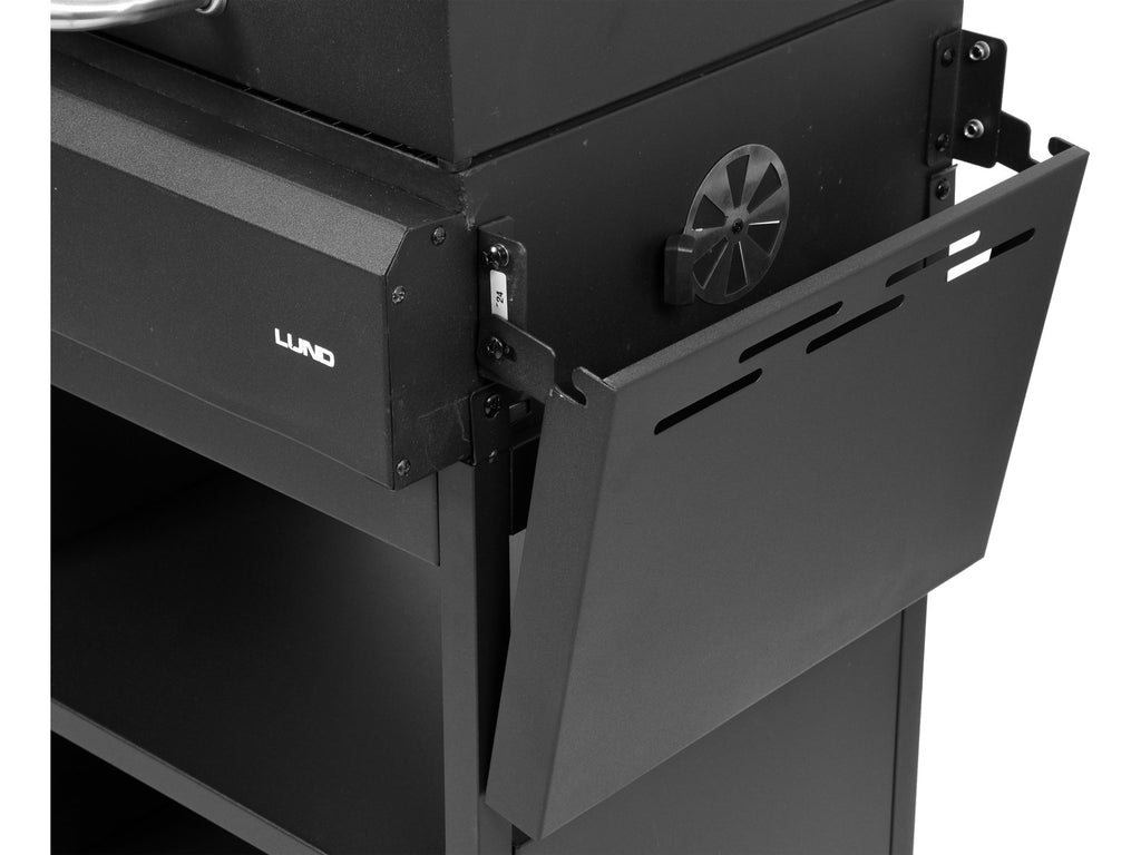 Grill 2IN1, Gas + Houtskool Getorneerd 8,4KW