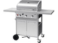 Akka 3+1 Gasgrill, Gietijzeren Rooster, 12,8 KW