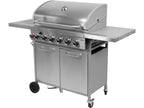 Akka 6+1 Gasgrill, Gietijzeren Rooster, 18,2KW