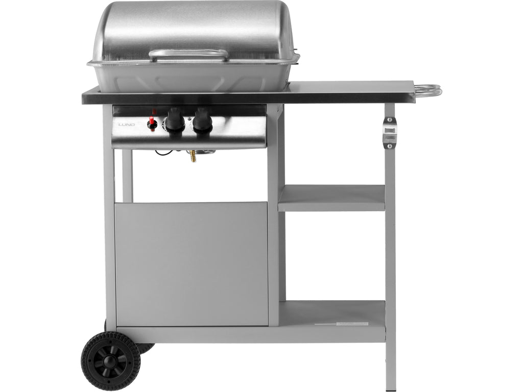 Baven Gasgrill, 2 Branders 5,5KW Rvs