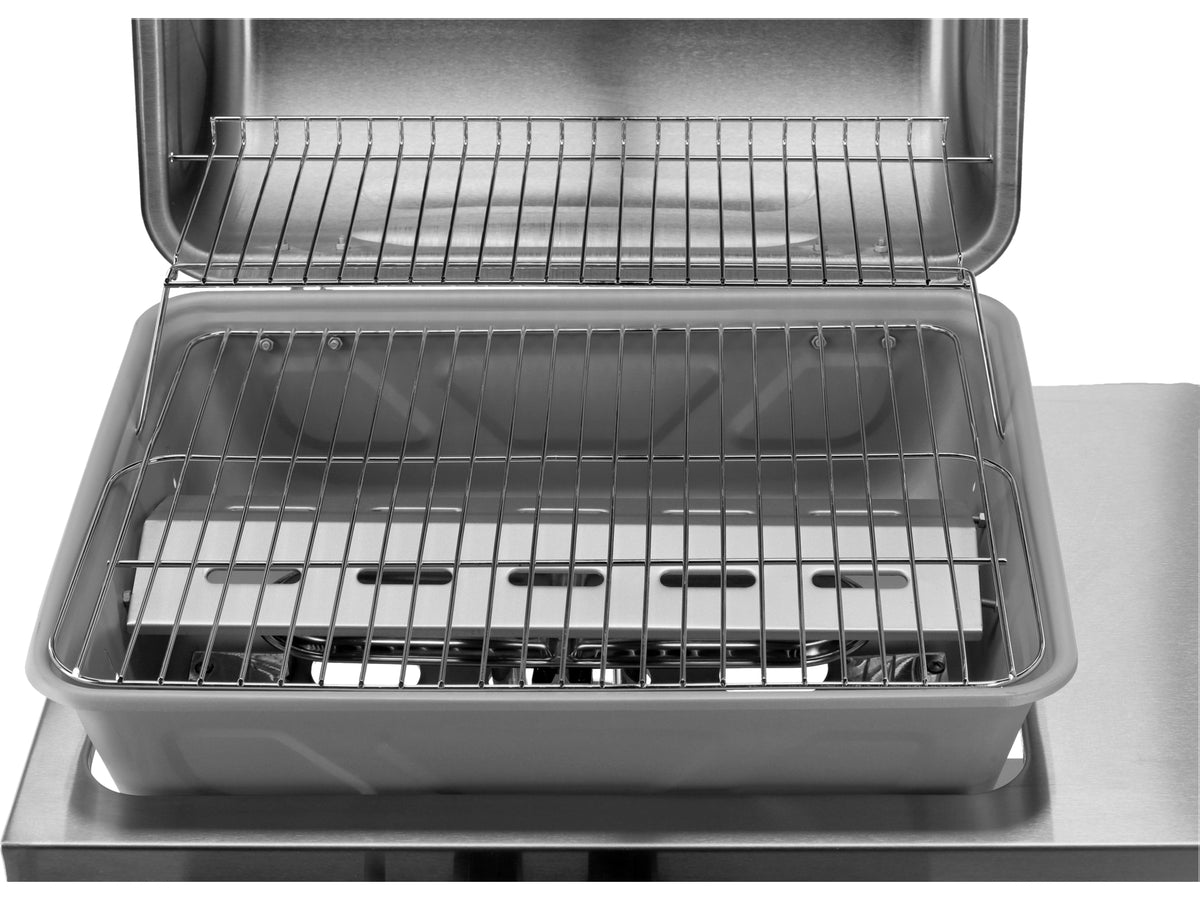 Baven Gasgrill, 2 Branders 5,5KW Rvs