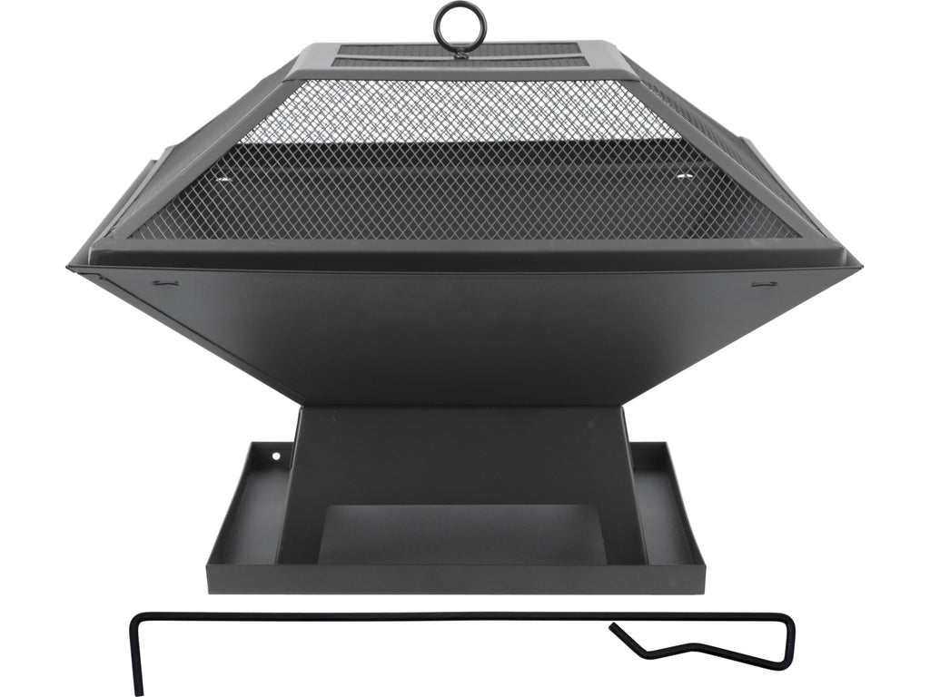 Stalen Oven Met Deksel 45 X 45 CM