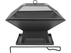 Stalen Oven Met Deksel 45 X 45 CM