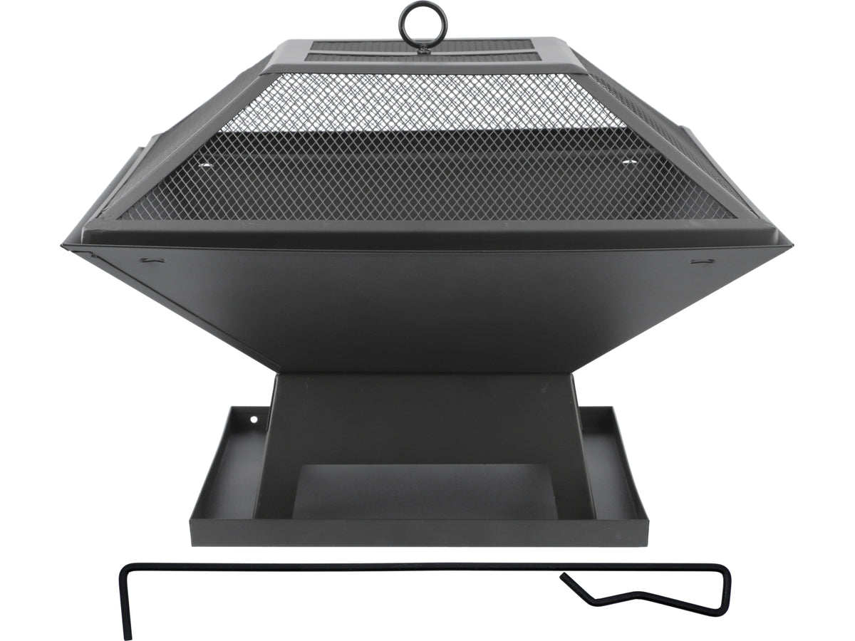 Stalen Oven Met Deksel 45 X 45 CM
