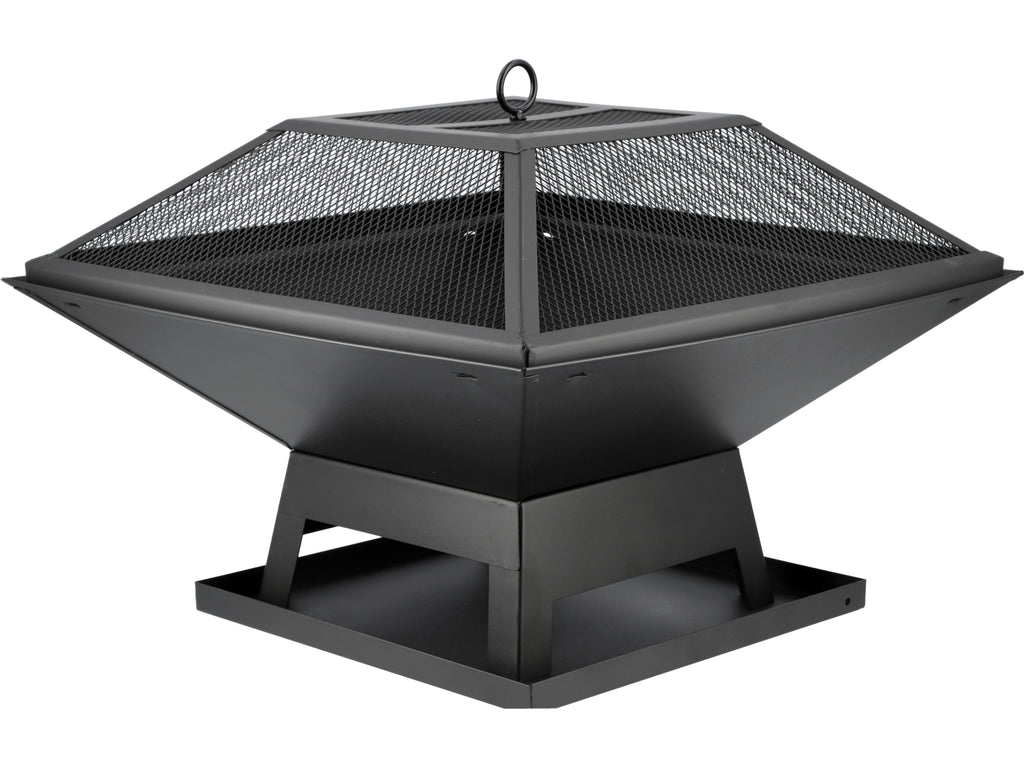 Stalen Oven Met Deksel 45 X 45 CM