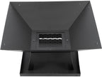 Stalen Oven Met Deksel 45 X 45 CM