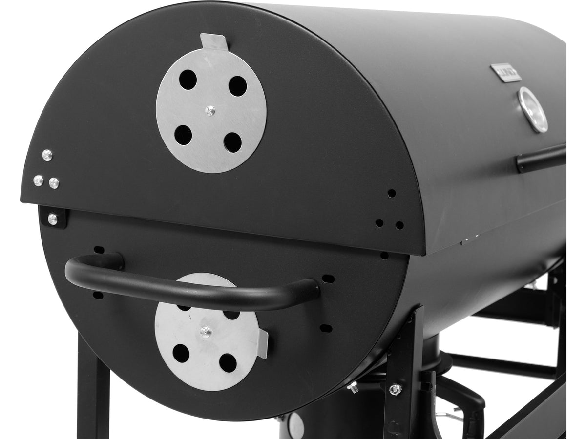 Houtskoolgrill Met Deksel, Rooster 71X35CM