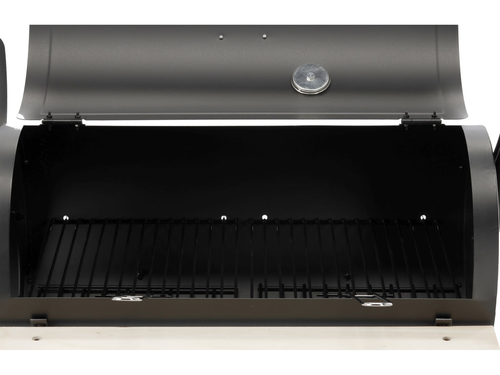 Houtskoolgrill Met Roker, Raspen 60X30CM
