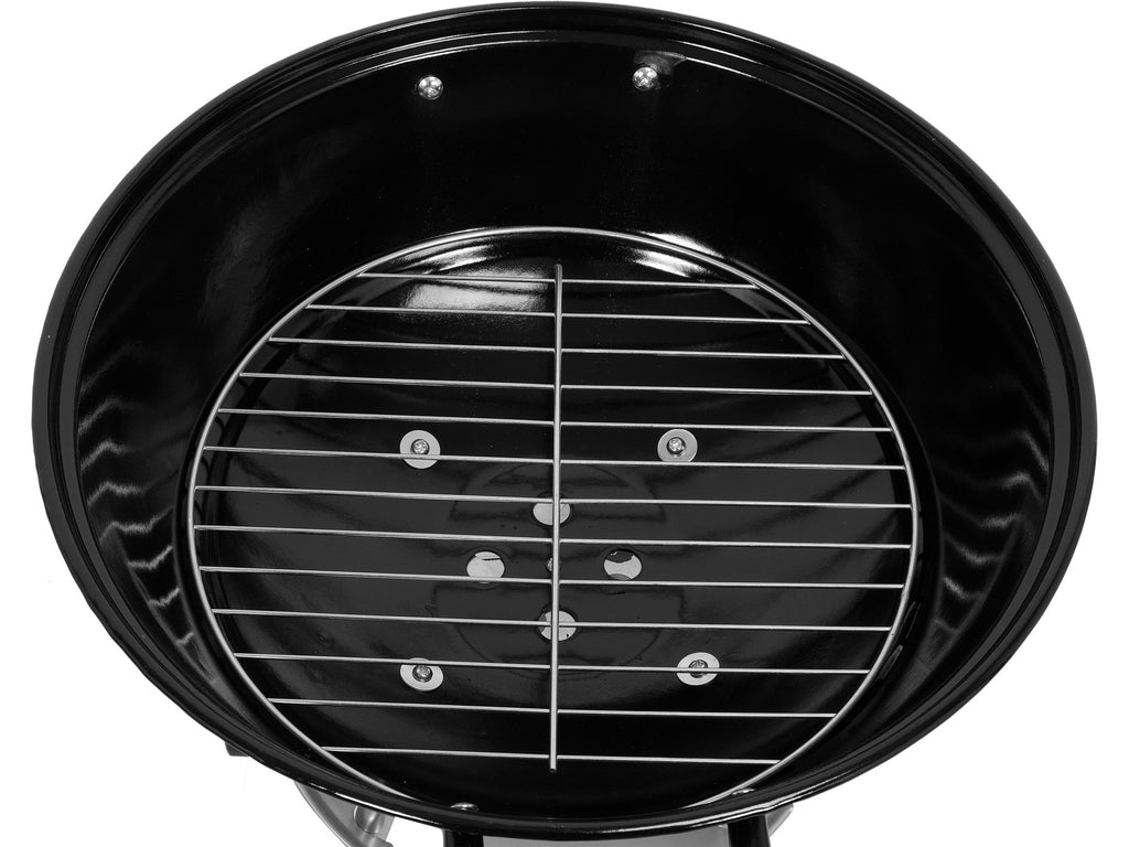 Ronde Houtskoolgrill Met Deksel, Rooster 41CM