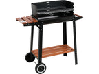 Houtskoolgrill Met Zijplank, Rooster 48X26,5CM
