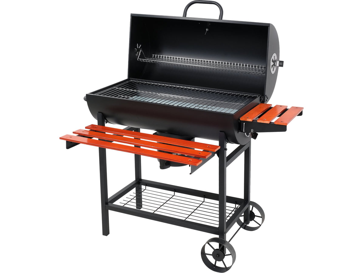 Houtskoolgrill Met Deksel, Rooster 71X34,5CM