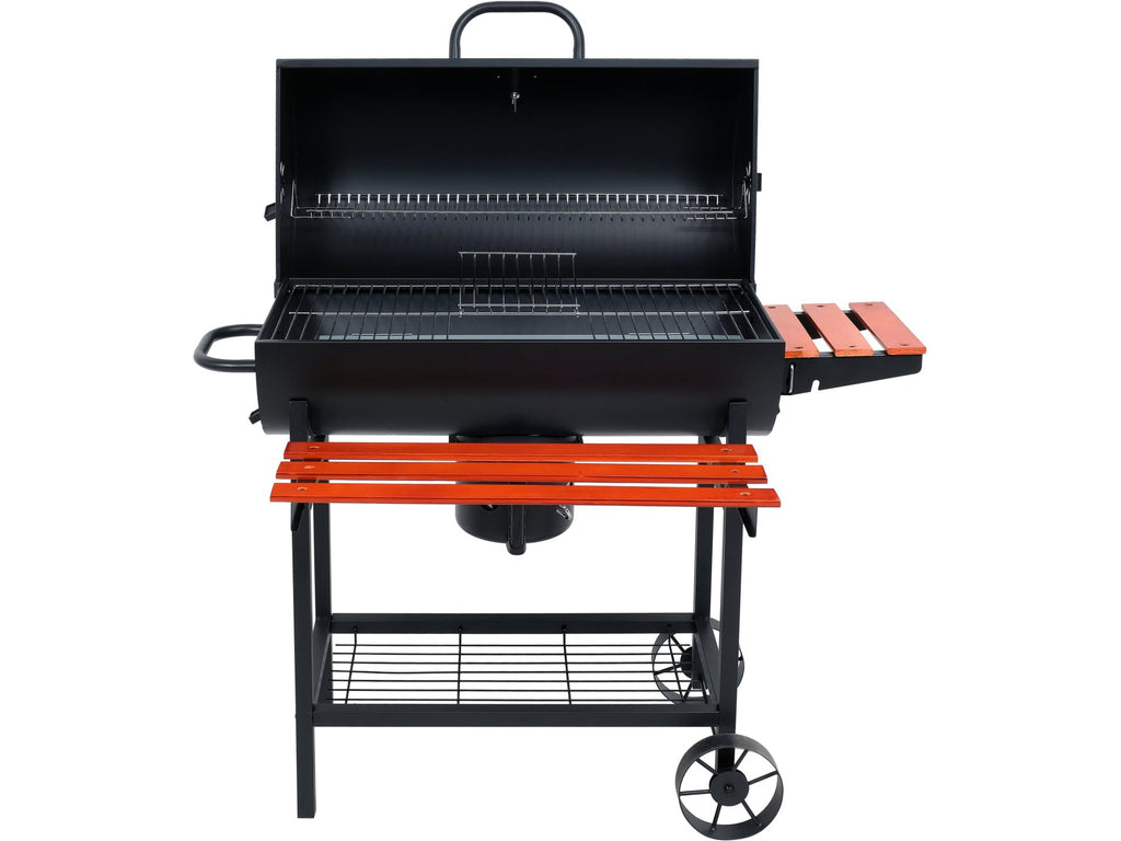Houtskoolgrill Met Deksel, Rooster 71X34,5CM