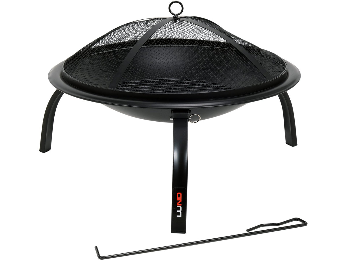 Stalen Oven Met Opvouwbare Poten, 56X39CM