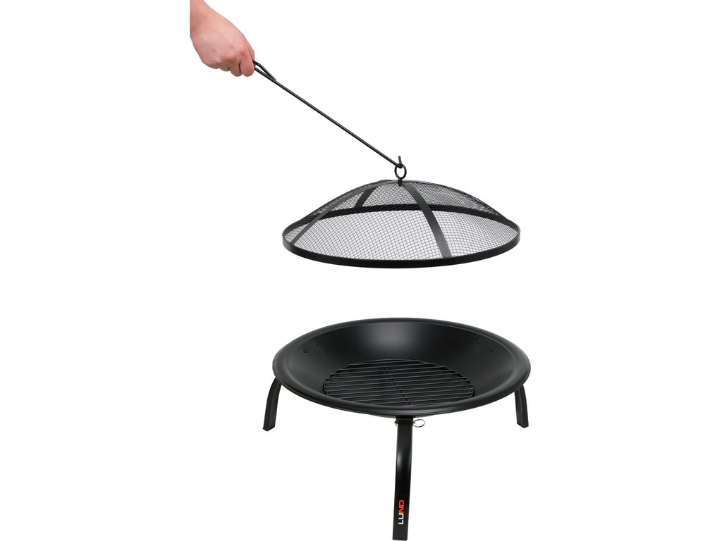 Stalen Oven Met Opvouwbare Poten, 56X39CM
