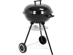 Ronde Houtskoolgrill Met Deksel, 41CM