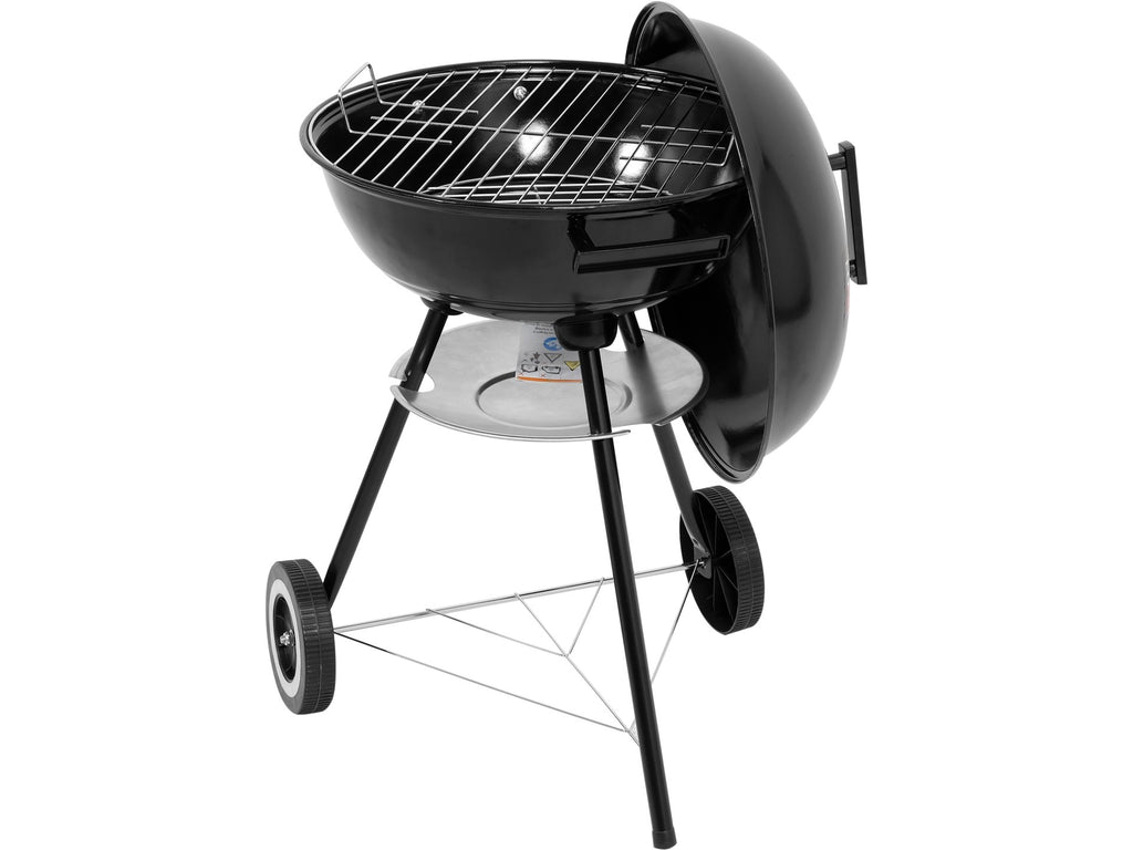 Ronde Houtskoolgrill Met Deksel, 41CM